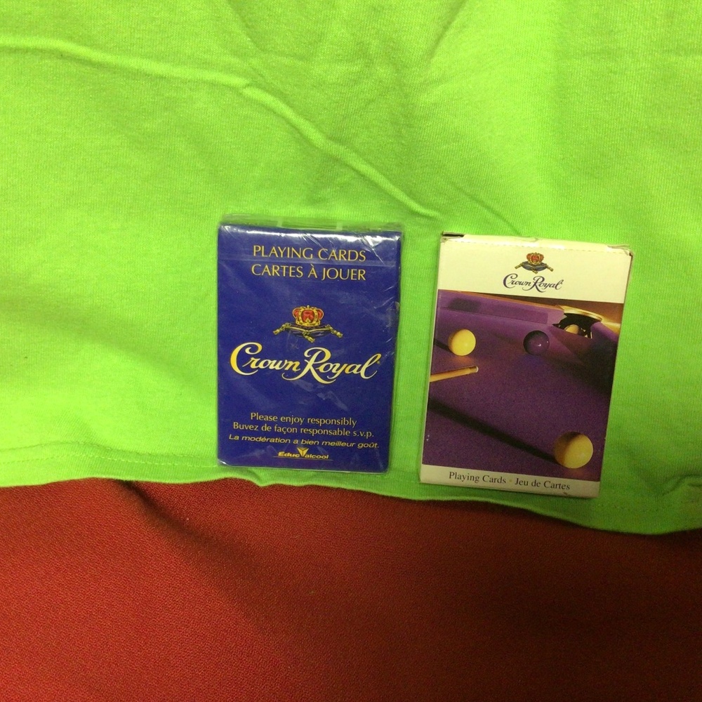 CROWN ROYAL playing cards